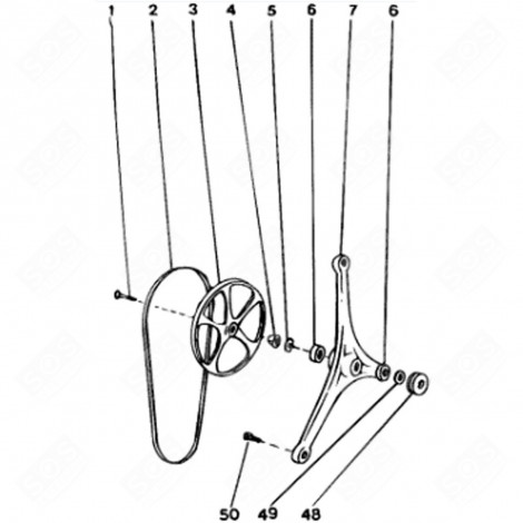 RONDELLA (CODICE 1) LAVATRICE - C00039670