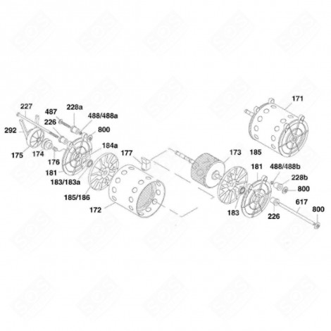 RIVETTO (CODICE 488) LAVATRICE - 92466655