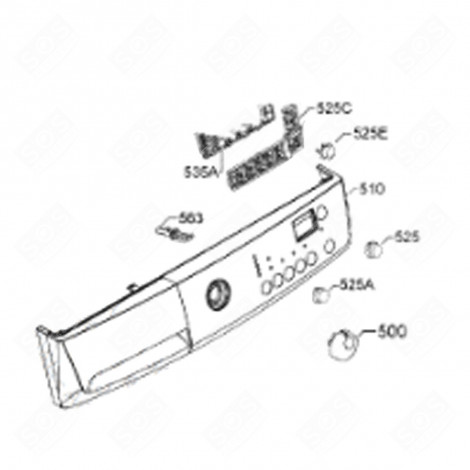 FASCIA MANIGLIA (CODICE 510) LAVATRICE - 1266797180