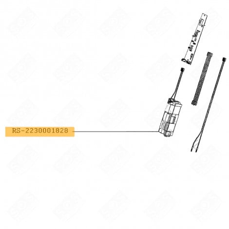 BATTERIA LI-ION + FUSIBILE ASPIRAPOLVERE - RS-2230001828