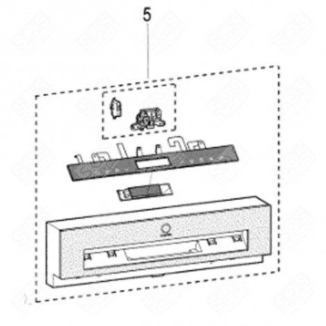 SCHEDA DISPLAY LAVASTOVIGLIE - C00145678