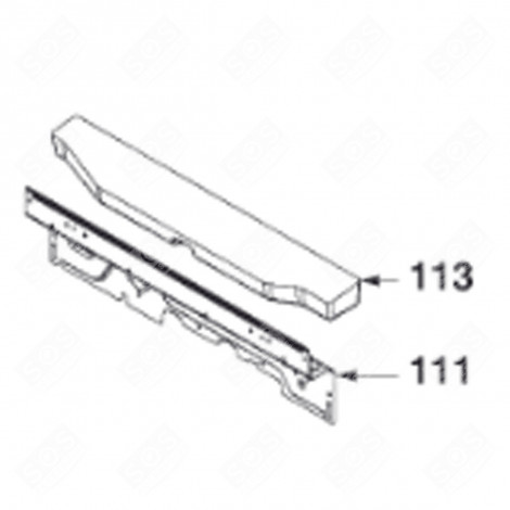 TRAVERSA POSTERIORE (CODICE 111) LAVASTOVIGLIE - 32X3199