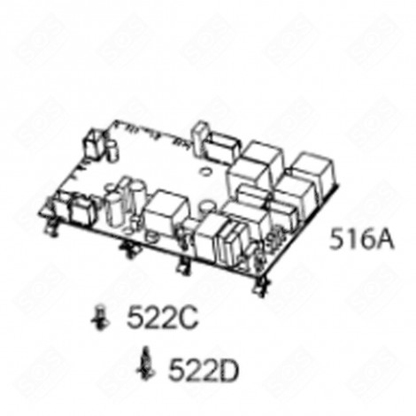 MODULO PROGRAMMATO (CODICE 516A) FORNI, FORNELLI ELETTRICI E A GAS - 973944064616008