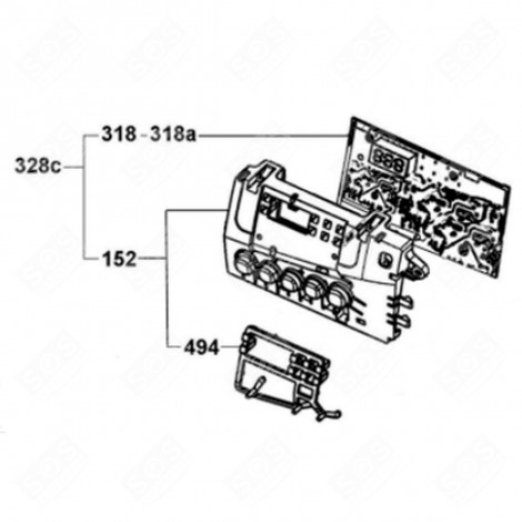 MODULO PROGRAMMATO (CODICE 318) ASCIUGATRICE - 49033455