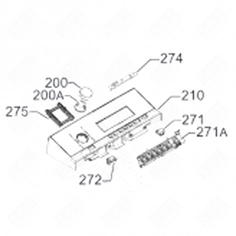 PULSANTE LAVATRICE - 1366128005