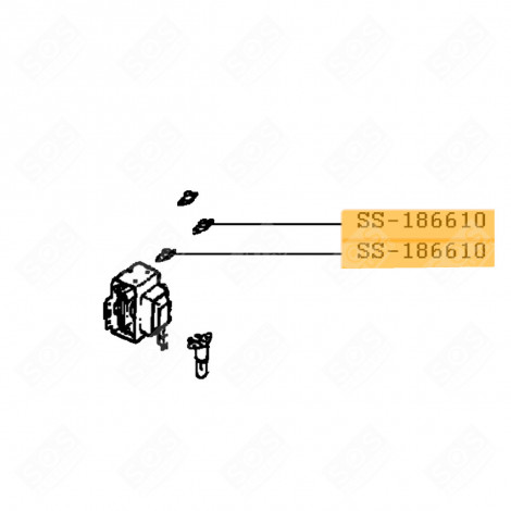 TERMOSTATO 110°C FORNI A MICROONDE - SS-186610