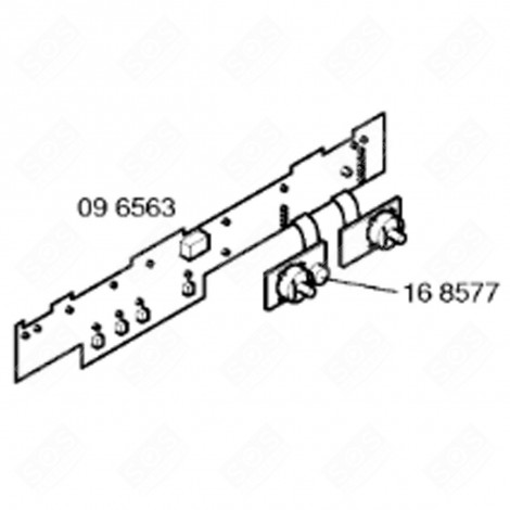 MODULO DI CONTROLLO (RIFERIMENTO 96563) ASCIUGATRICE - 00096563