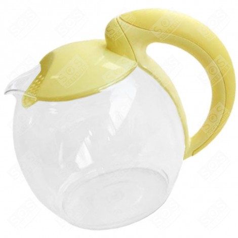 CARAFFA GIALLA CON COPERCHIO MACCHINA DA CAFFÃ, CAFFETTIERA - REF.45285