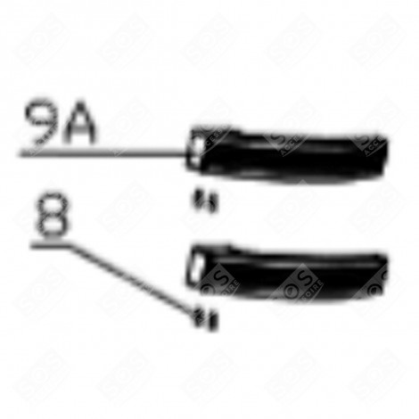 MANIGLIA (CODICE 9) FRIGORIFERO, CONGELATORE - FR002445