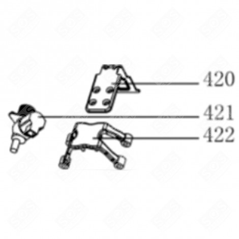 SUPPORTO MOTORE (CODICE 422) LAVATRICE - LA001157