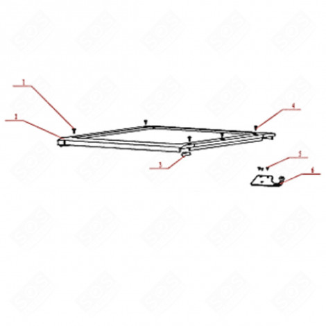 FLAP (CODICE DI RIFERIMENTO 3) FRIGORIFERO, CONGELATORE - FR004942