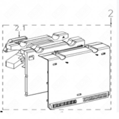 MOTORE VENTOLA (CODICE 2.1) FRIGORIFERO, CONGELATORE - FR000375