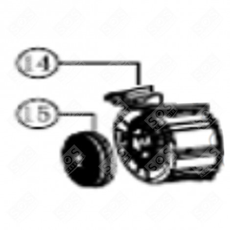 CONVOGLIATORE DESTRO FORNI, FORNELLI ELETTRICI E A GAS - CU002667