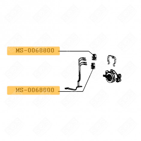 INTERRUTTORE NESPRESSO MAESTRIA MACCHINA DA CAFFÃ, CAFFETTIERA - MS-0068800