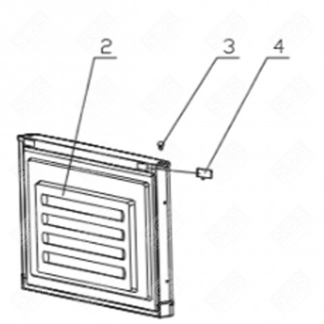 PORTA FREEZER (CODICE 2) FRIGORIFERO, CONGELATORE - FR001712