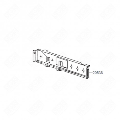 FACCIATA DEL CASSETTO ORIGINALE CON CODICE 20536 FORNI, FORNELLI ELETTRICI E A GAS - 018930387