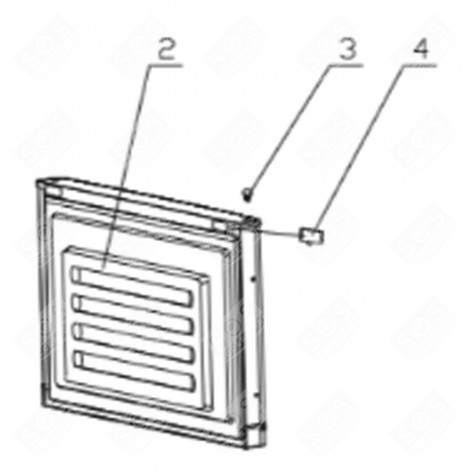 PORTA FREEZER (CODICE 2) FRIGORIFERO, CONGELATORE - FR001688