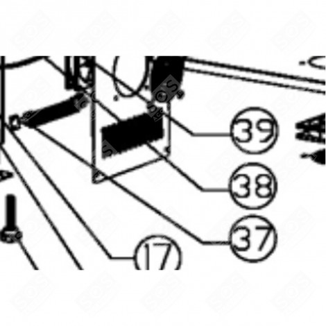 RESISTENZA (CODICE 37) FRIGORIFERO, CONGELATORE - FR004019