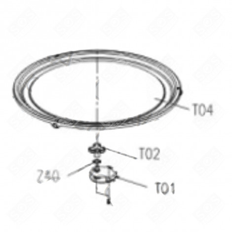 TRAINO (CODICE T02) FORNI, FORNELLI ELETTRICI E A GAS - CU000441