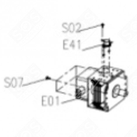 MAGNETRON (RIFERIMENTO E01) FORNI, FORNELLI ELETTRICI E A GAS - CU000642