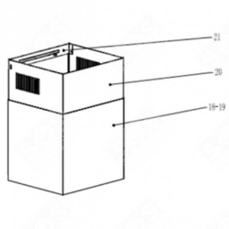 CAMINO INFERIORE (CODICE 18-19) FORNI, FORNELLI ELETTRICI E A GAS - CU002643