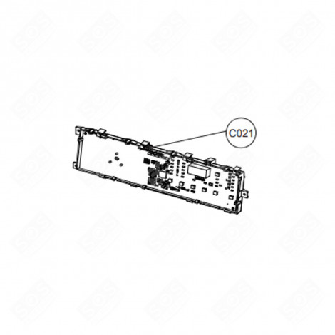 SCHEDA ELETTRONICA, MODULO DI POTENZA (RIFERIMENTO C021) LAVATRICE - 2334401500