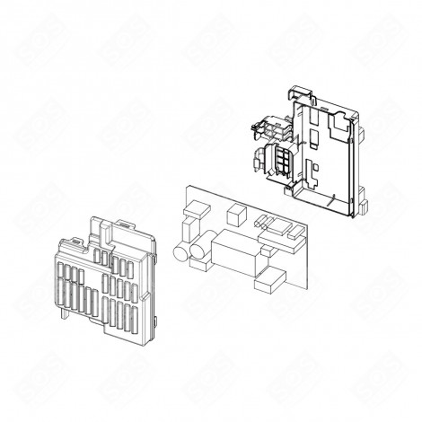 SCHEDA ELETTRONICA, MODULO DI POTENZA LAVATRICE - DC92-01082E