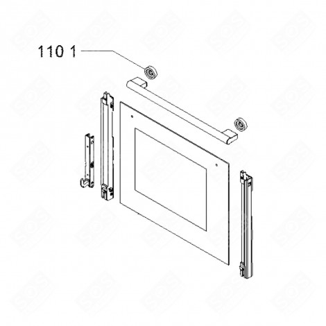 RONDELLA (CODICE 1101) FORNI, FORNELLI ELETTRICI E A GAS - 481010854294, C00386222