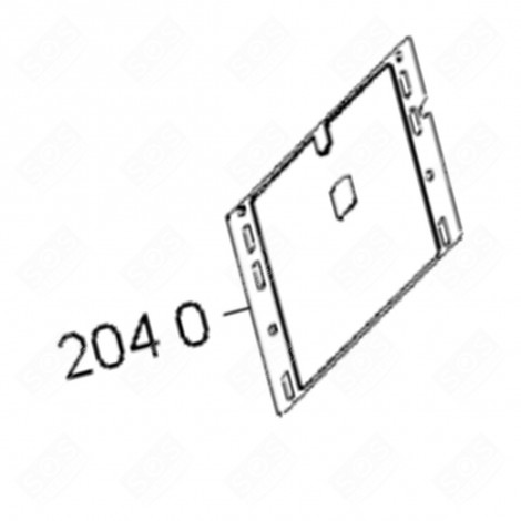 SET DI PANNELLI DESTRO E SINISTRO (CODICE 2040) FORNI, FORNELLI ELETTRICI E A GAS - 484000000270, 481060299952