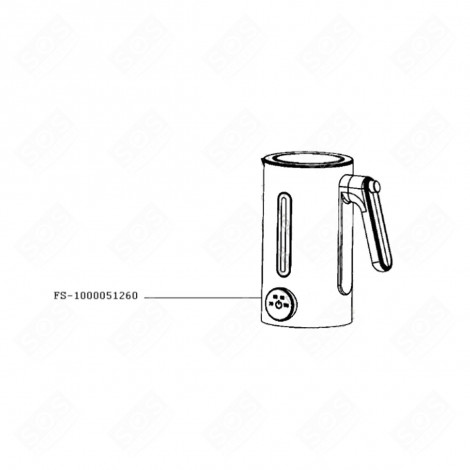 BOLLITORE BOLLITORI, CARAFFE FILTRANTI - FS-1000051260, SS-1000051260