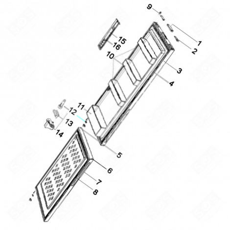 LED (CODICE DI RIFERIMENTO 15) FRIGORIFERO, CONGELATORE - 1061672, 40040160