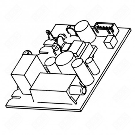 SCHEDA ELETTRONICA ORIGINALE 50/60 HZ 100/240 V ASPIRAPOLVERE - 2198717106